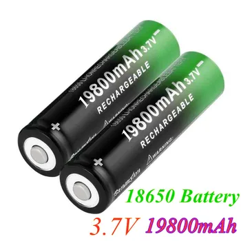 18650 3,7 В 19800 ма литиево-йонна батерия, Акумулаторни Батерии за фенерчето фарове електронна играчка доставка 18650 3.