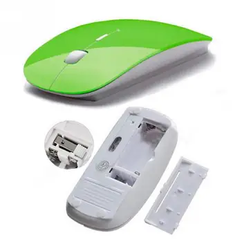 Ультратонкая 2,4 Грама на Оптична Безжична Мишка с USB Приемник Въздушна Мишка за Лаптоп Лаптоп Компютърна мишка r20