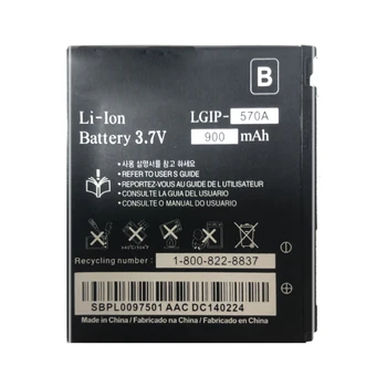 Батерия на мобилния телефон LGIP-570A 900 mah за LG KC550 KC780 lg KF700 KP500 KX500 KC560 KV500