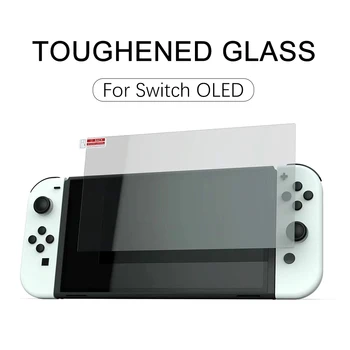 Закалено Стъкло 9H HD Защитно Фолио за екран за Nintendo Switch OLED Защитно фолио за NS OLED Аксесоари
