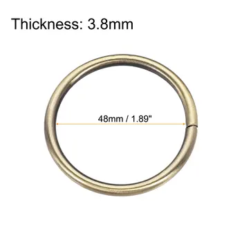 метално о-пръстен uxcell 48 мм(1,89