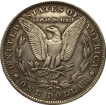 Копие монети долара Морган САЩ 1897-те години