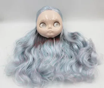 Безплатна доставка голяма отстъпка RBL-703EJ САМ Гола кукла блайт tait подарък за рожден ден за момиче 4 цвята големи очи кукла с красиви коса скъпа играчка