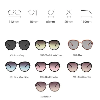 Yoovos Луксозни дамски слънчеви очила 2021 Модни градиентные дамски слънчеви очила в малка рамка, през Цялата Марка дизайнер Oculos De Sol Feminino