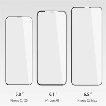 2 елемента 10Г Закалено стъкло на iphone 12 11 Pro XR XS X Max 7 8 6 плюс лепило за стъкло телефон защитното фолио на протектора на екрана