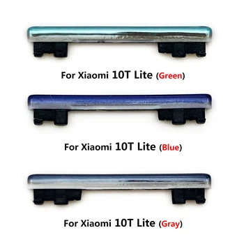 10 бр., За Xiaomi Mi 10T Lite Redmi Note 10 Pro Забележка 9 S 9 Pro Забележка 7 Забележка 8 Pro Страничен Ключ на Захранването С Подмяна на Бутони за Регулиране на силата на Звука