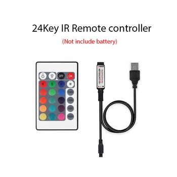 5 В USB RGB контролер с RF дистанционно управление / IR дистанционно управление /мини 3-ключ RGB контролер за USB led лента RGB 5050