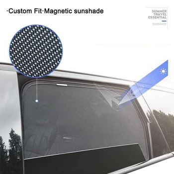 За Honda Fit (Jazz GK-2021 Предното Стъкло на Колата на сенника Екран на Задния Страничен Прозорец Слепи Козирка Магнитен Козирка Окото Завеса на Окото