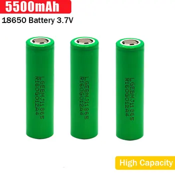 8500mAh Батерия 3,7 В 18650 Акумулаторна Батерия, Капацитетът на Литиево-йонна Акумулаторна Батерия За Фенерче Батерия Факел