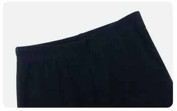 2021 Есенни Гамаши за момичета от 8 на 10 години Моден принт Лоскутные тесни памучни панталони