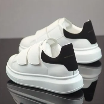 РАЗМЕР на 35-44 Пролетно-есенен дамски обувки Нови бели обувки Дамски корейската версия на Универсална Ежедневни обувки са Удобни, леки маратонки