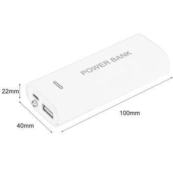5600 mah 2x18650 USB Power Bank Зарядно Калъф DIY Кутия За iPhone смартфон, MP3 Електронна Зареждане