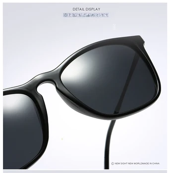 JackJad 2018 Мода 4187 Крис Стил Поляризирани Правоъгълни Слънчеви очила Ретро Класически Страхотен Дизайн марка Слънчеви Очила Oculos De Sol