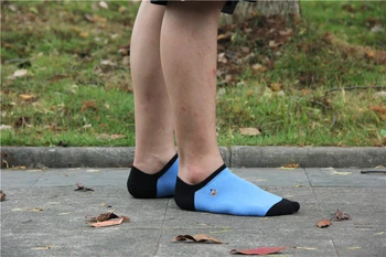 2020 Нова мода ежедневни Calcetines Hombre летни мъжки чорапи против хлъзгане, мъжки чорапи подарък кутия смесени цветове на 5 двойна опаковка