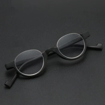 Zilead Нови Очила за четене малкия размер на Ретро За жени с полукръгла рамки Антибликовые очила за четене предписване на Очила за мъже