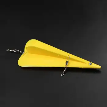 Риболовна дъска за гмуркане пластмасов материал, с въртящ се пръстен от Олово Тралене Дъска за гмуркане Строгальная борда Риболовни уреди и Аксесоари