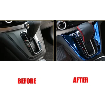 За Honda CRV CR-V 2012 2013 2016 Кутията на контролния Панел Смяна на предавката на Автомобила на Стикера на аксесоари за автомобили