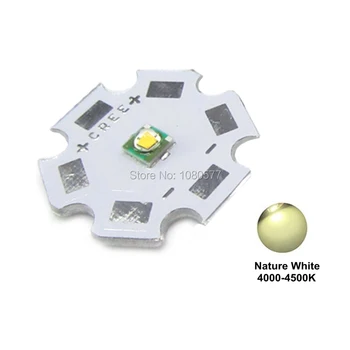 10шт 3 Watt Cree LED XPE XP-E R3 Led чип с висока Мощност Топъл Бял, Студен Бял 3000 До 6500 До 8000 До 10000 13000 До с печатна платка 20 мм 16 мм