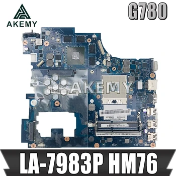 LA-7983P за Lenovo Ideapad G780 за Lenovo QIWG7 LA-7983P HM76 PGA989 DDR3 8 видеочипов тест на дънната платка оригинал