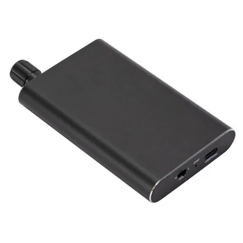 Нов Усилвател за Слушалки С Интерфейс 3.5 мм С Висок/Нисък Коефициент на Усилване на Усилвател за HiFi Слушалки Алуминиев Корпус Преносим Walkman
