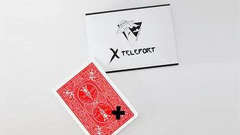 Xteleport (Трикове) Илия Мелюхина Тестета карти магия и трикове Улични Фокуси за Начинаещи X Move Ментализм Илюзии Подпори
