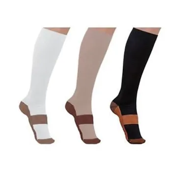 Компресия чорапи с меден пълнител 20-30 мм hg. супена Степен на мъжки дамски чорапи унисекс S-XXL