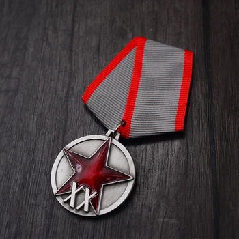 Съветските Работни Селяните Червената Армия 20-годишната Звезда Отличие Почетен Знак на СССР медал Брошка