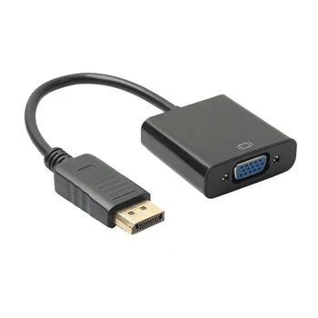ДП DisplayPort за VGA DVI HDMI-Съвместим Конвертор Видео Кабел за Порт на Дисплея, D-Sub Адаптер 1080P 720P HDTV Монитор PC