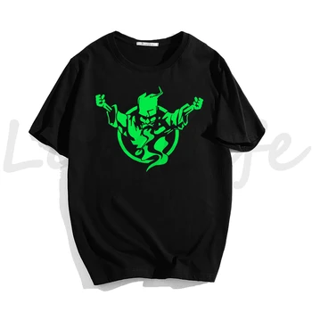 Thunderdome Хардкор Капитанът на Лого Мъжка черна тениска Годишна Ежедневна тениска с къс ръкав на Мъжка Риза Harajuku Тениски Стръмни Свободни Върховете на Нова