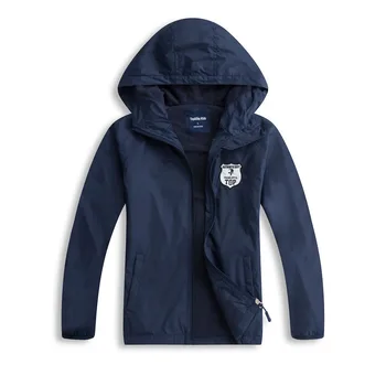 Нов 2021 пролет есен детски детски дрехи за малки момчета ветроупорен якета, палта за момичета двуетажна подплата флисовые якета