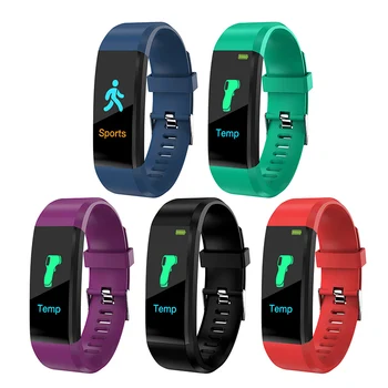 Водоустойчив Смарт гривна Спортни Смарт часовници За мъже и жени следи кръвното налягане и сърдечната честота Фитнес гривна за Android и IOS Смарт часовници