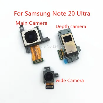1бр Задна голяма Основната Камера за Задно виждане, Модул предната камера Гъвкав Кабел За Samsung Galaxy Note20 Ultra Note 20 Ултра Оригиналната Смяна на