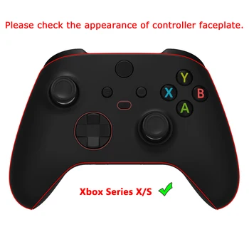Крайни Потребителски Софтуер-Тъч Преден Корпус Капак на Корпуса Предна Панел на Контролера на Xbox X Series/S (Xbox Основната)