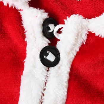 От 0 до 2 Тона Качествено Коледен костюм за малки момчета Комплект дрехи за малки деца Костюм на Дядо Коледа Блузи с дълъг ръкав+Панталони+Шапка+Костюм за чорапи