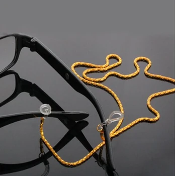 Eshylala-Нови 1 бр. очила за четене с веригата Метални въжета Струнни очила Слънчеви очила Въжета Притежателите очила, оптични рамки въже