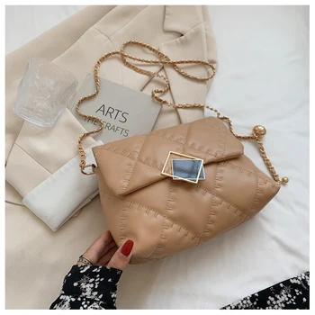 Гореща Разпродажба Чанта през рамо от изкуствена кожа прости обикновена чанта на рамото на Малки пътни чанти Ежедневни дамски чанта