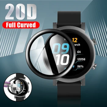 Леко Фибростъкло HD Прозрачен Защитен Филм За Ticwatch Tic Watch E3 Аксесоари за умни Часа Пълна Огъната Капачка Протектор на Екрана