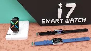 KESHUYOU i7 Модерен Смарт часовници За мъже Водоустойчив IP67 Пълен Сензорен Сърдечен ритъм Фитнес тракер, Игрални часове за IOS и Android Детски подарък