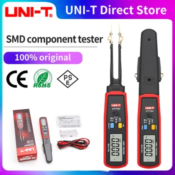 Мултицет UNIT SMD UT116A/UT116C Преносим Многофункционален Тест Скоба Съпротива Капацитет Диод(УЗО) LED Тестер непрекъснатост на постоянен ток