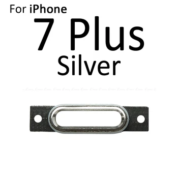 За iPhone 7 8 Plus USB Зарядно Устройство, Порт за Зареждане Конектор за Док-станция Метална Гривна Поставка Задържане на Пръстен