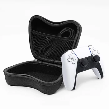 Чанта за съхранение на EVA Калъф За носене PS5 Корпуса на контролера Dual Sense Прахоустойчив Корпус устойчив на удари Защитен Калъф За геймпада PS5