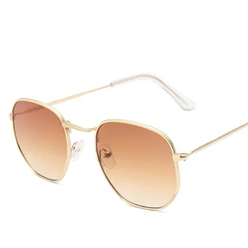 2020 Нова Мода Пилот Слънчеви очила за жени на Извънгабаритни Луксозни Слънчеви очила за жени на Хладно Огледало Реколта женски градиентные нюанси UV400