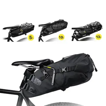 Велосипедна седельная чанта Стабилизатор на МТБ Пътен Мотор Задна Часова Чанта Скоба Шкаф С Отвор за закрепване на Чайника За Велосипедни Аксесоари за велосипеди