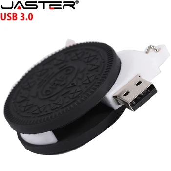 JASTER USB 3.0 Флаш устройства Cartoony Устройство за Сладолед с Шоколад Карта Памет 128 GB 32 GB 64 GB търговия на Едро с U-Диск Реалния Капацитет