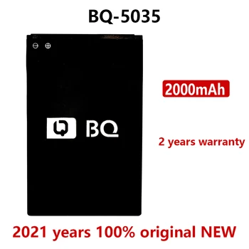 Оригинална Батерия 2000 ма BQ-5035 За BQ BQS 5035 BQ-5020 BQ-5065 Батерии за телефони elvet Bateria