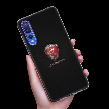 Горещ Силиконов калъф за телефон с логото на MSI Dragon за Huawei P50 P40 Pro P30 Lite P20 Pro P8 Lite 2017 P Smart Z 2020 2021 Мека капачка
