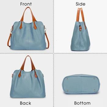 Елегантна дамска чанта от изкуствена кожа с високо качество, чанти през рамо дамски чанти на рамо, модерен, с ламперия, Цветна чанта Balsas