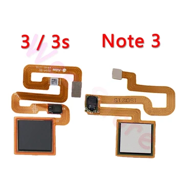 Оригиналната Бутон за Връщане у Дома Сензор за Пръстови Отпечатъци Гъвкав Кабел За Xiaomi Redmi Note 3 3s Pro Домашен Гъвкав Телефон резервни Части