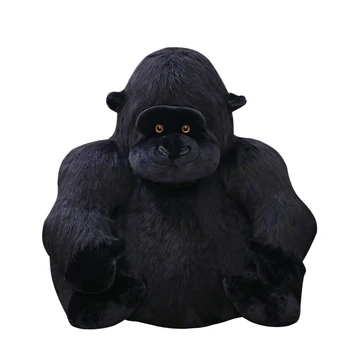 кандис ти! сладък плюшен играчка е чудесен домашен любимец эмульсионный шимпанзета, горила на орангутан мека мека кукла за рождения ден Коледен подарък 1 бр.