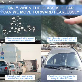 5 бр. Таблетки за миене на стъкло на екрана на автомобила Универсален Концентриран Шипучие Таблетки за Пречистване на предното стъкло, Препарат за почистване на Детайли